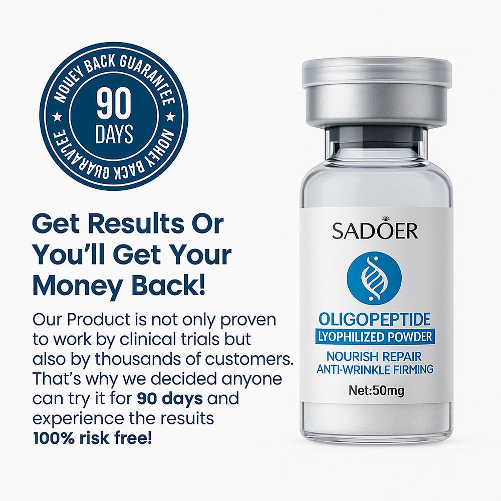 Sadoer Freeze-Dried Collagen by Talora™ For visibly firmer and radiant skin in just 14 days